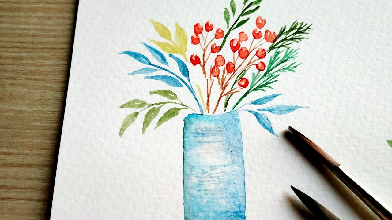 Easy and beautiful watercolor painting ideas 