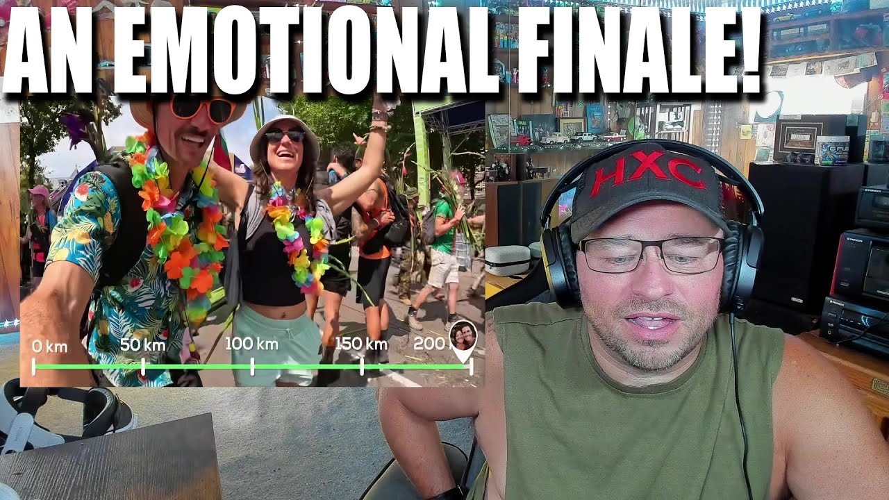 @KaraandNate - We Tried Walking 100 Miles with 47,000 People (4Daagse Final Day) REACTION