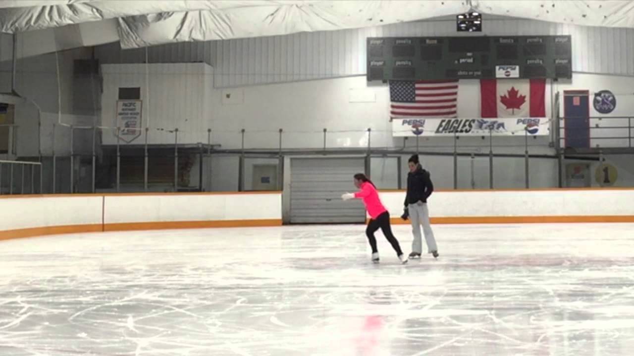 Adult Figure Skating: Ina Bauer and a Lesson