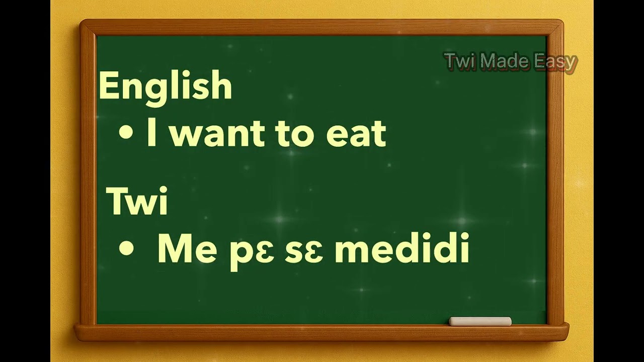 Twi Expressions part 2 | Learn Twi | Akan Twi | Akan Nursery Rhymes