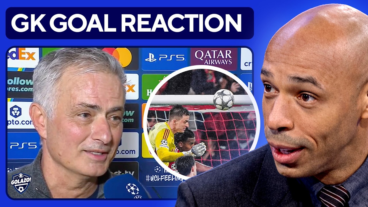 Jose Mourinho REACTS To Goalkeeper Scoring Against Real Madrid 😲 | UCL Today