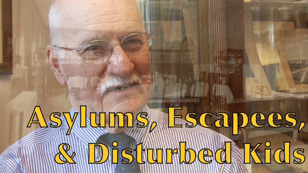 Asylums, Escapees, & Disturbed Kids - CLIP from '15 documentary, FOR THE INCURABLE INSANE by J Marie
