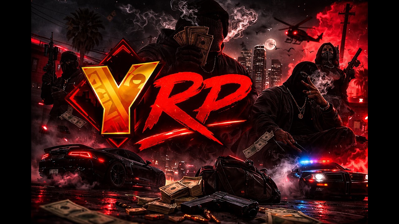The Black Crown 🖤 - YRP - TheRealRoty - GTA 5 RP Live Stream India
