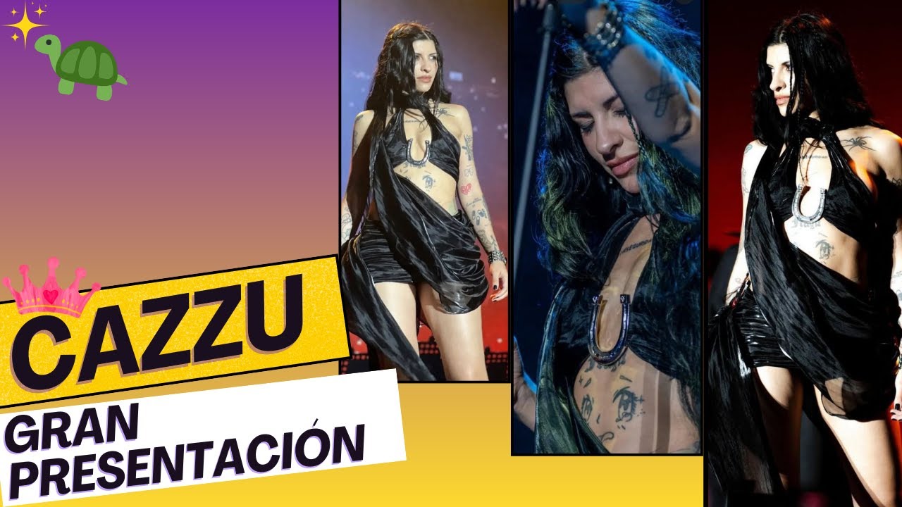 CAZZU GRAN PRESENTACIÓN Y LE DIJO ESTUPIDO A SU EX #cazzu #angelaaguilar #nodal