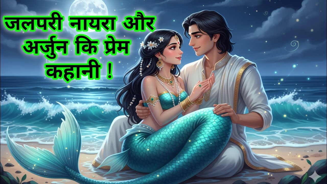 जलपरी नायरा और मछुआरे अर्जुन कि प्रेम कहानी । Love Story In Hindi। Fairy Tales । #hindistories 