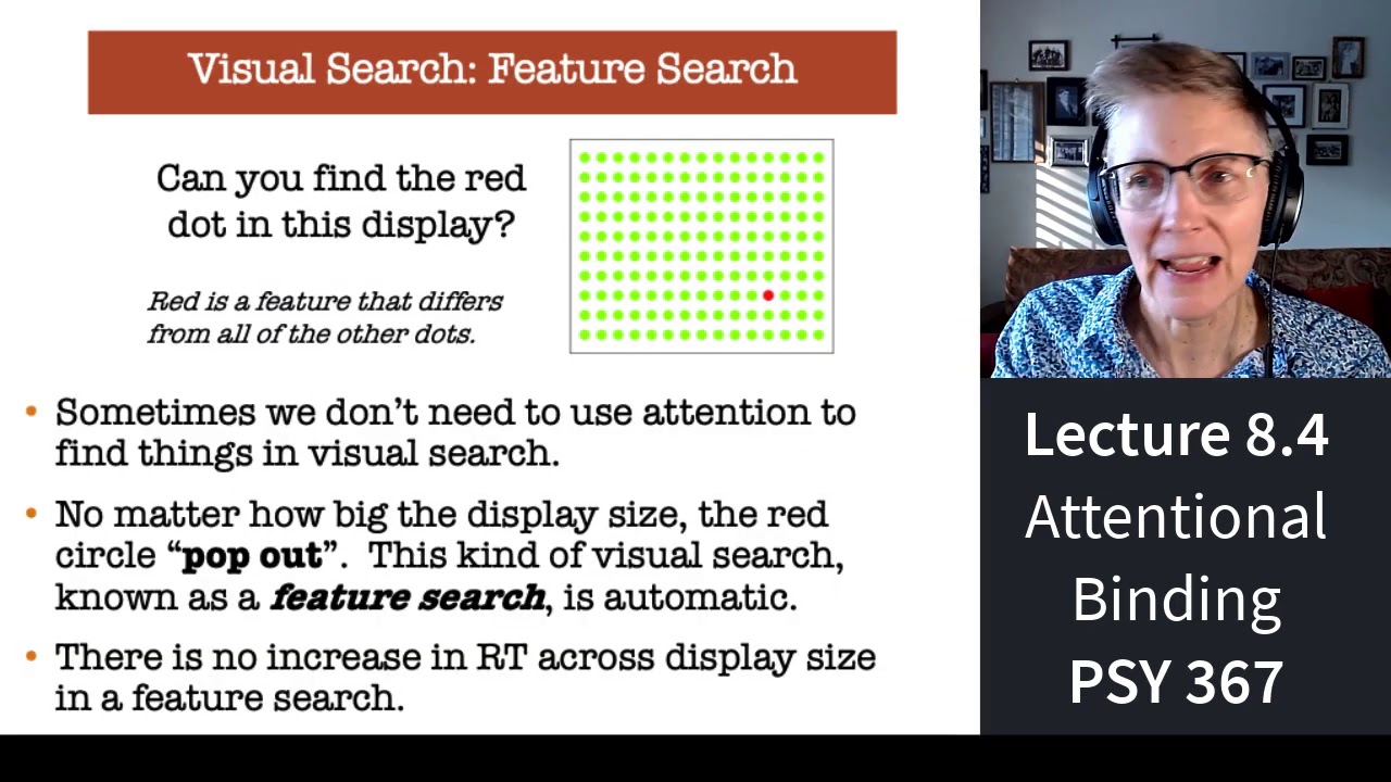 367 Lecture 8.4 Where's Waldo? Visual Search