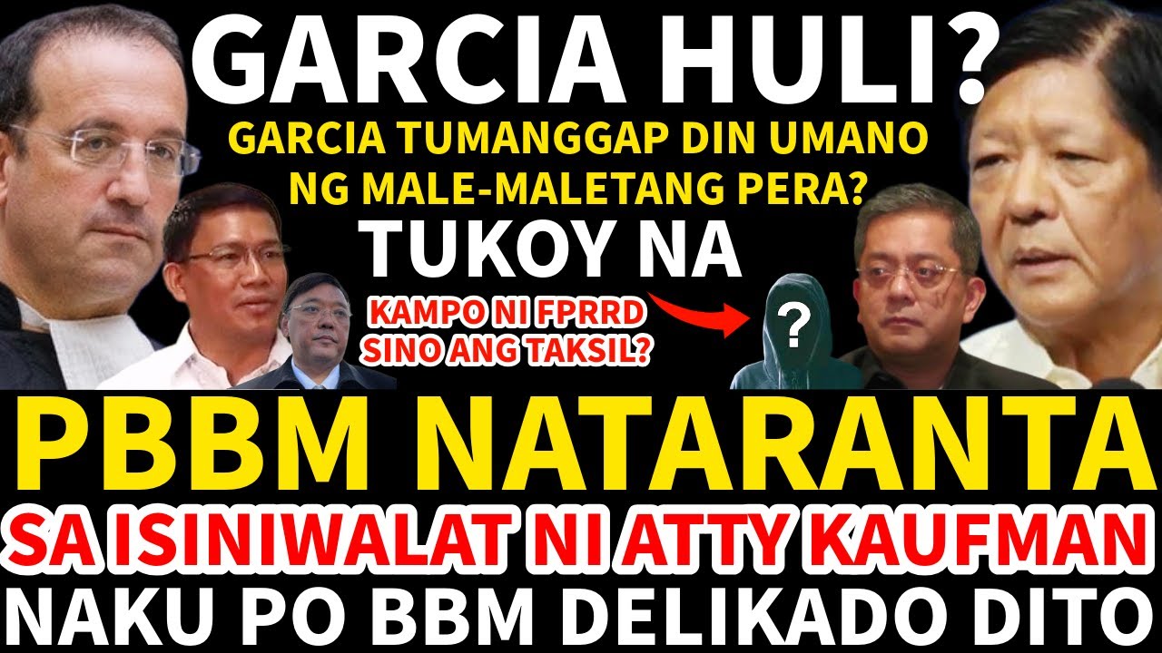 PBBM NATARANTA SA ISINIWALAT NI KAUFMAN SHOCKING JR NAIS I-NEUTRALIZE SI DUTERTE AT ANG LEGACY NYA