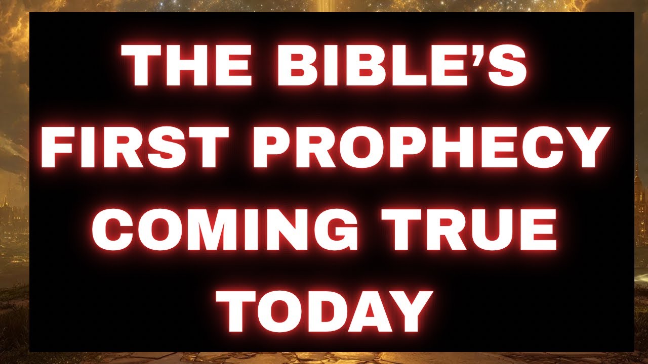 God Spoke This First in the Bible and its Happening Again Now.