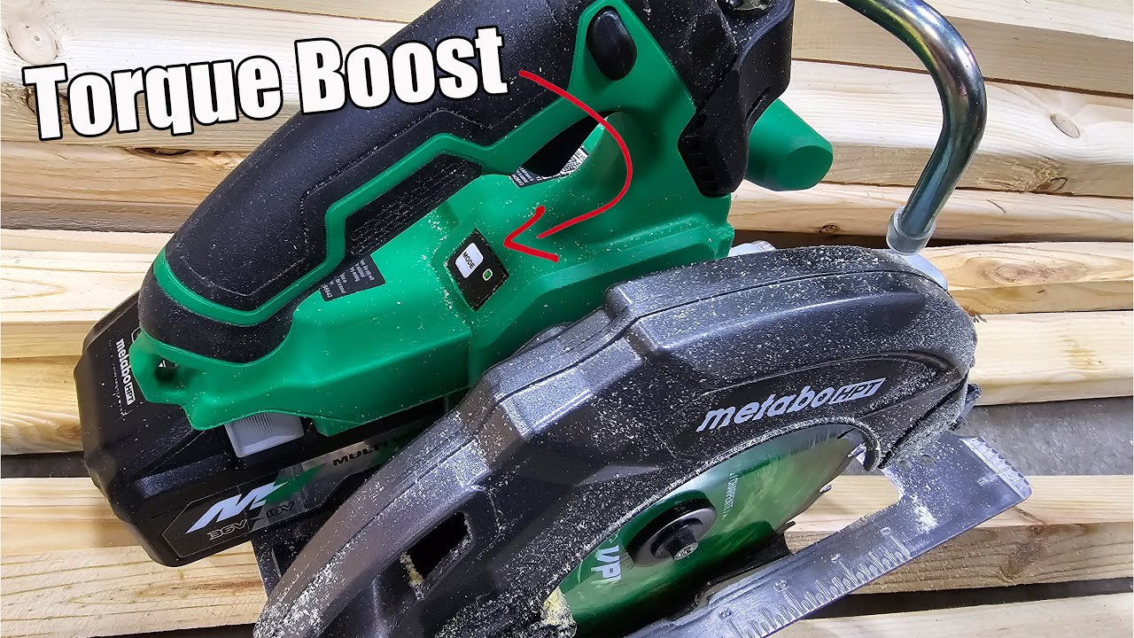 Обзор дисковой пилы Metabo HPT "The Stud" 36 В (C3607DBQ4) 7-1/4 дюйма с функцией Torque Boost