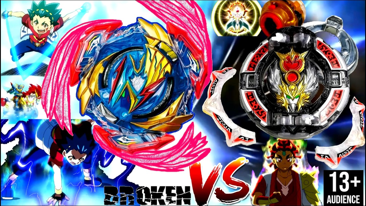 BROKEN BONDS Valt vs Rashad: Ultimate Valkyrie vs Greatest Raphael-Beyblade Burst Dynamite Battle 50