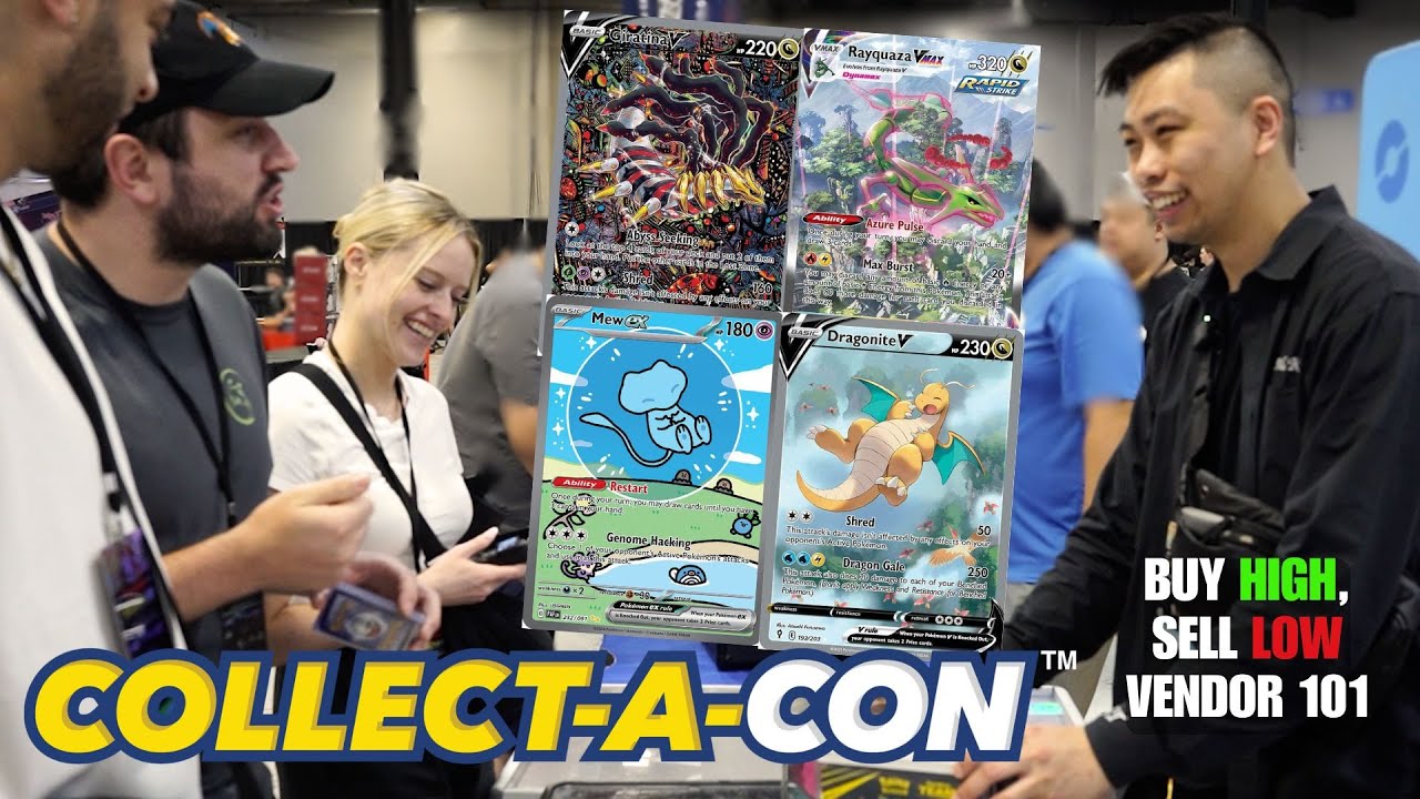 BUYER'S MARKET! | 4K GIVEAWAY | NEW JERSEY COLLECT-A-CON 2024 VENDOR POV DAY 2