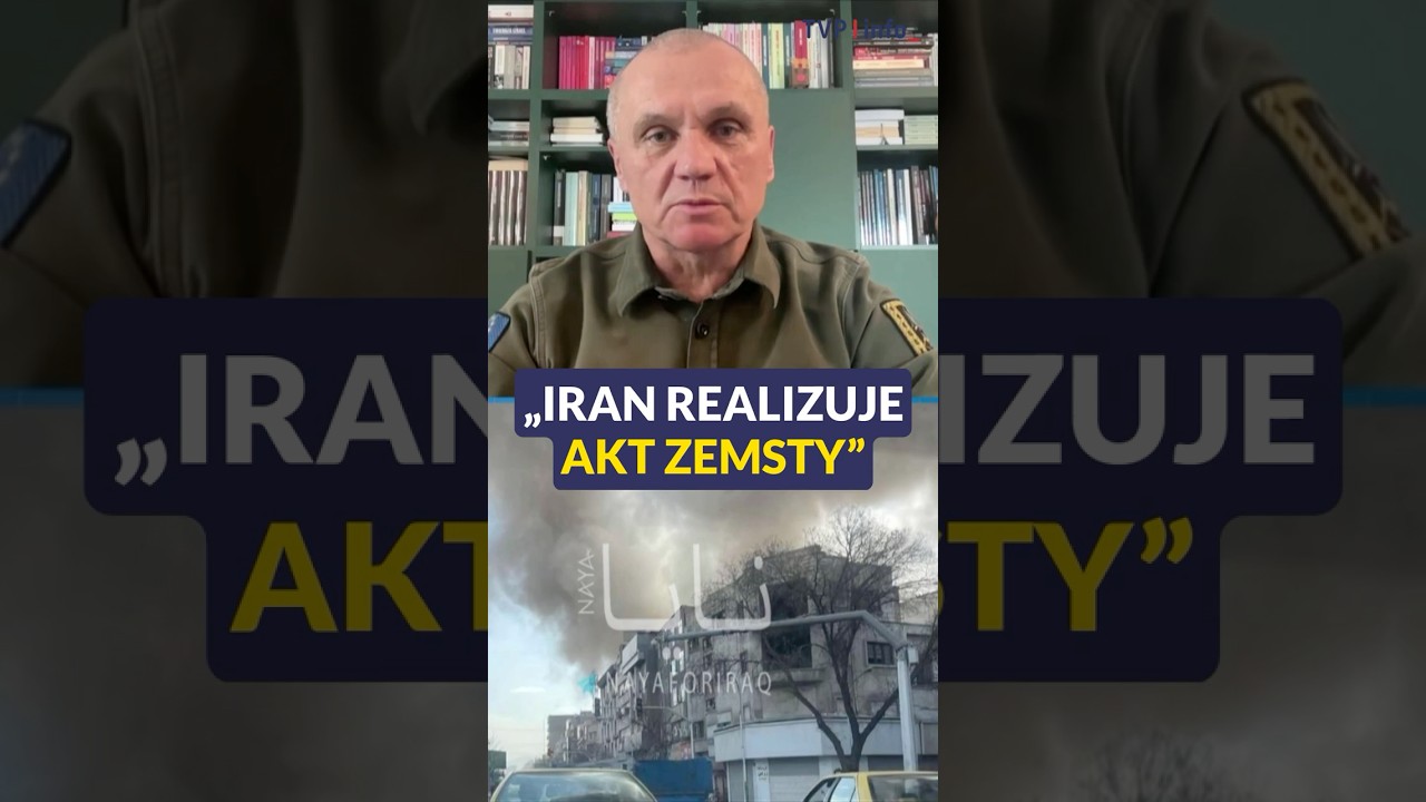 Gen. Polko: Iran odpowiedział wszystkim co ma #polityka #iran #usa #shorts