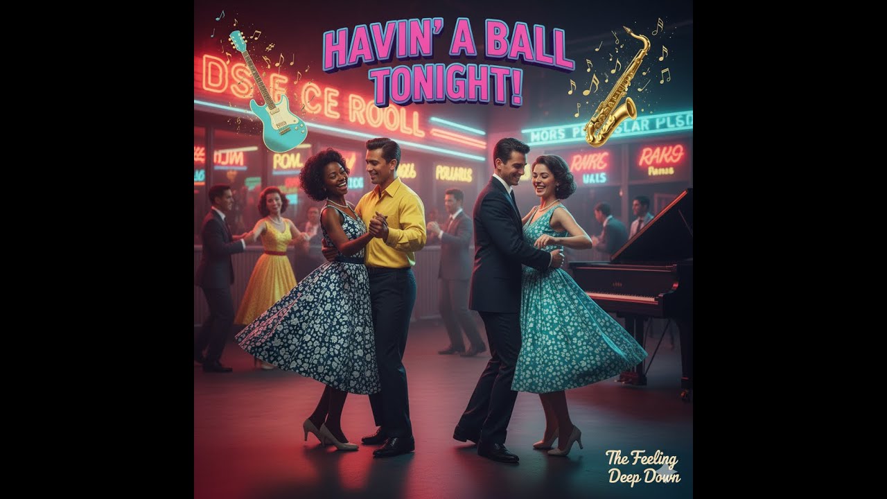 🎉 HAVIN' A BALL TONIGHT! 🕺💃 Rock 'n' Roll 50s/60s Retro Party Anthem