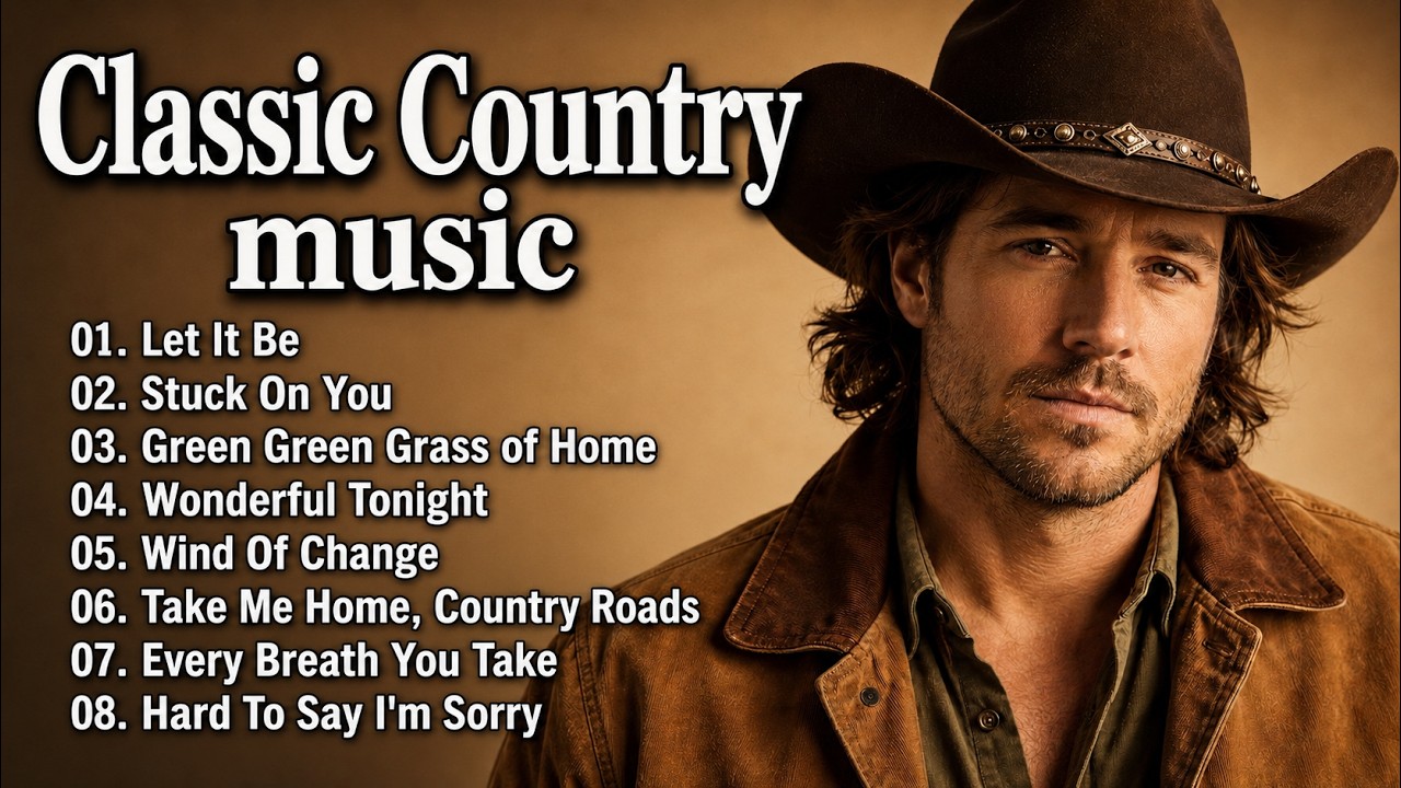 Let It Be, Stuck On You | Classic Country Cover | Timeless 60s 70s 80s