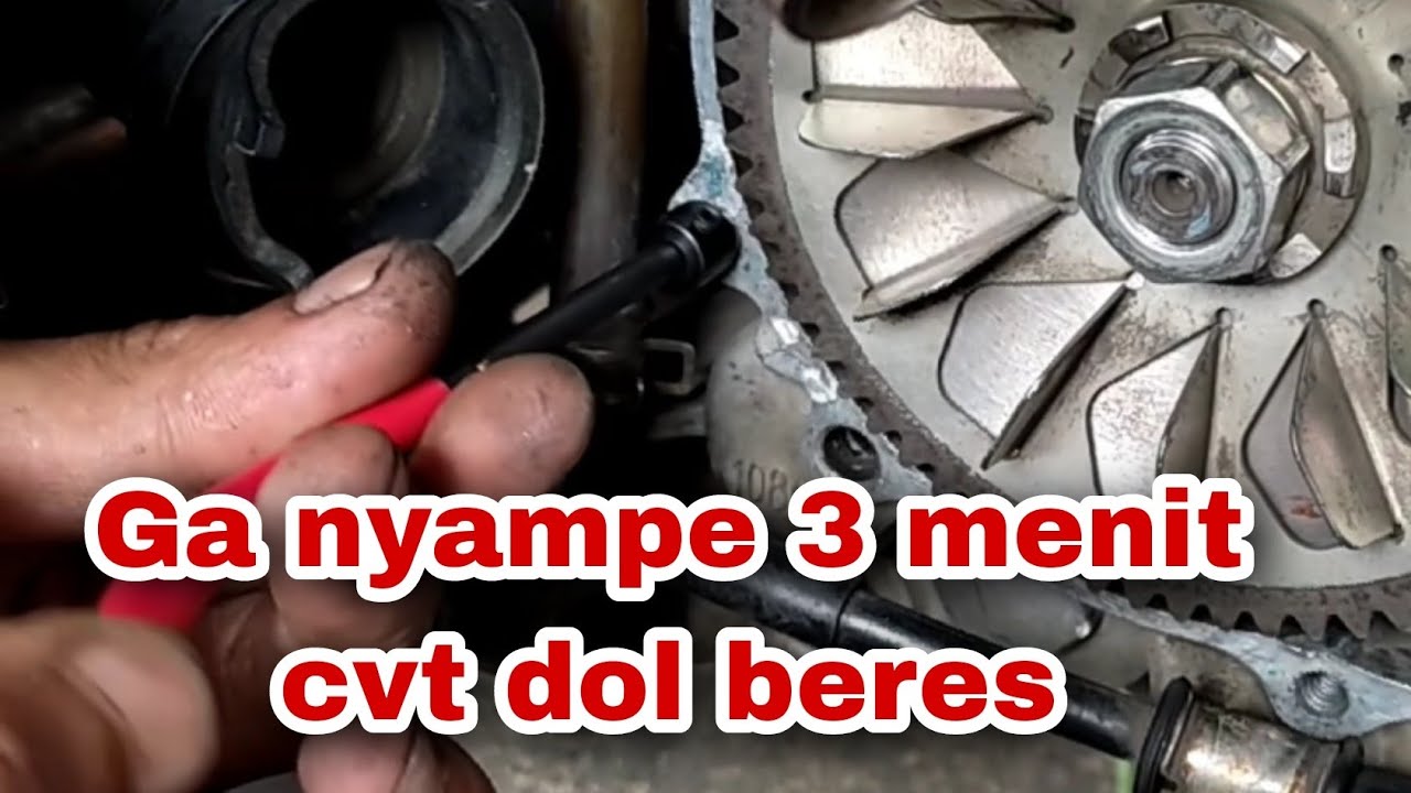 reparasi crankcase cvt dudukan baut dol