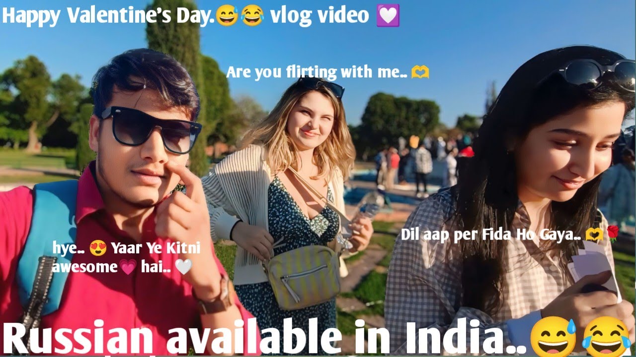 How to propose a Russian girl on Valentine's Day🤍 | how to Date a Russian girl | Russian reaction 👀