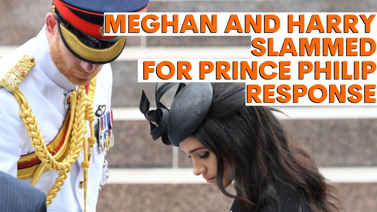 Meghan Markle and Prince Harry SLAMMED after response to Prince Philip death | 7NEWS