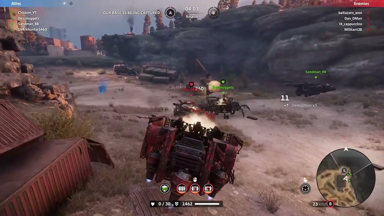 Crossout Punishers: My first day with punishers. Too easy.