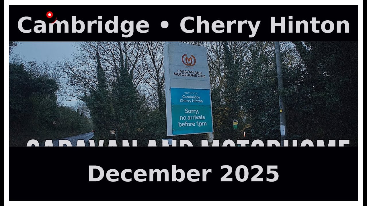CHERRY HINTON CARAVAN PARK , CAMBRIDGE   REVIEW