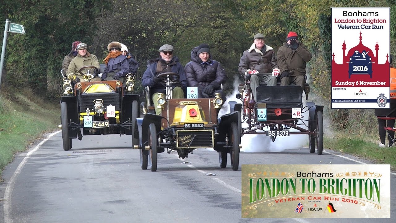 London Brighton Veteran Car Run 2016