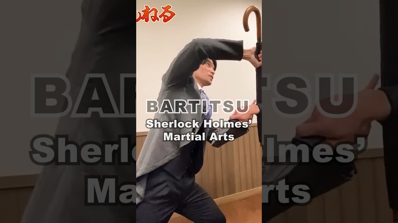BARTITSU Sherlock Holmes&rsquo; Martial Arts🤵🌂 #action #martialarts #sherlockholmes