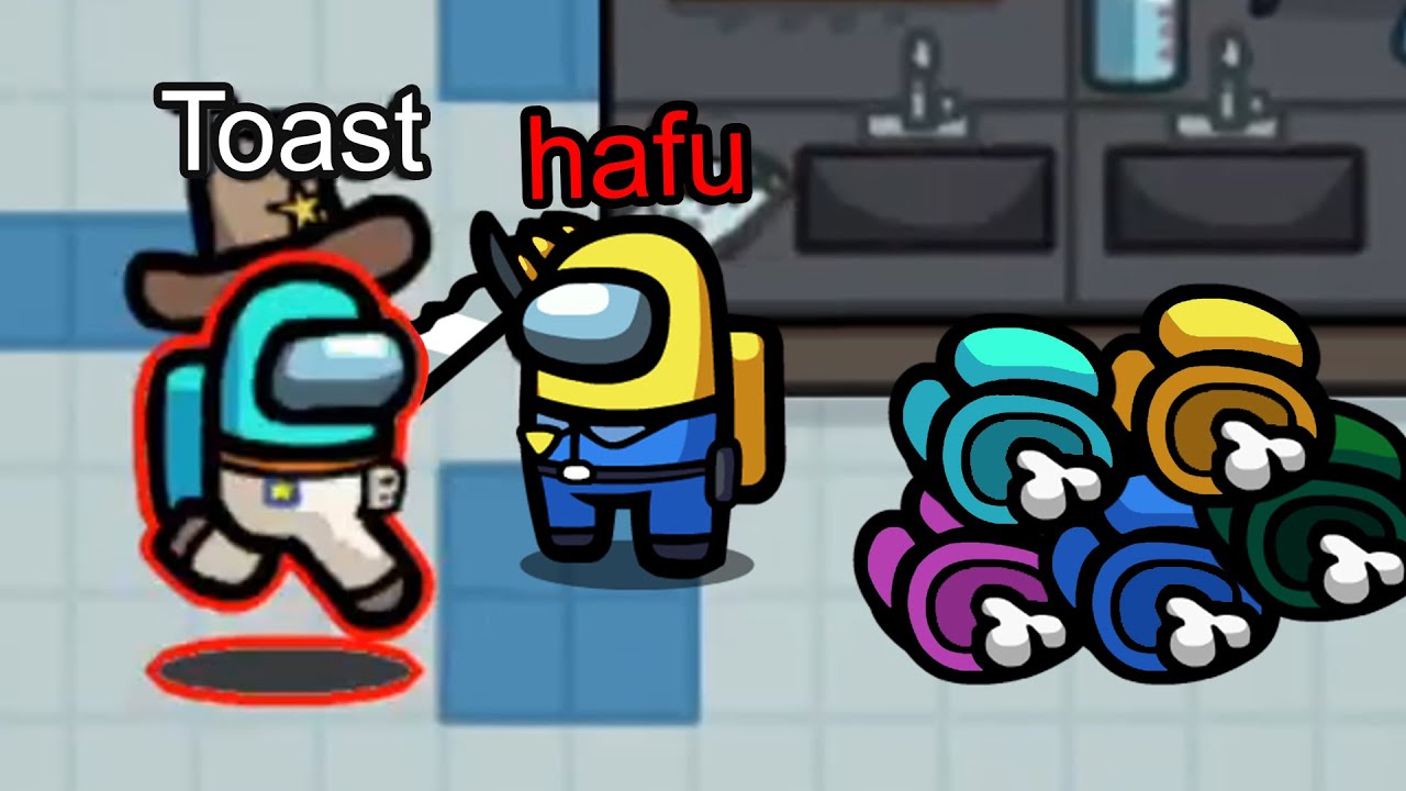 Hafu Kills Toast First, Then the ENTIRE LOBBY ft. Sykkuno & Myth | Among Us