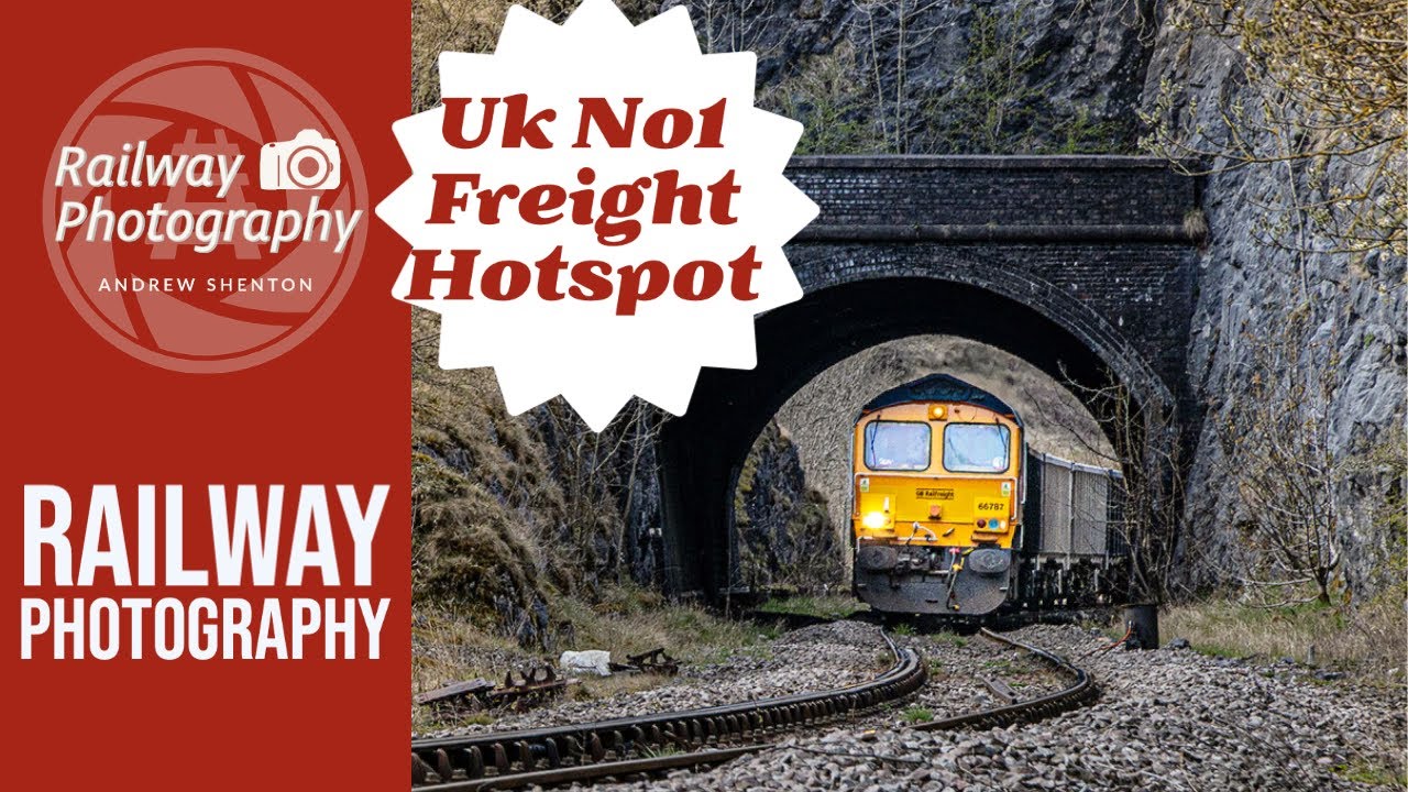 The UK's No1. Heavy Freight Railway Hotspot - Peak Forest & Buxton - Railway Train Photography