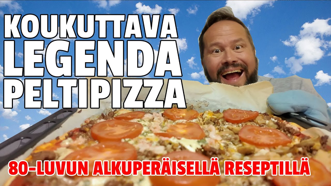 PARAS PELTIPIZZA RESEPTI - ALKUPERÄINEN KASARILTA TRENDAA TAAS! TÄTÄ EI RAVINTOLASTA SAA!