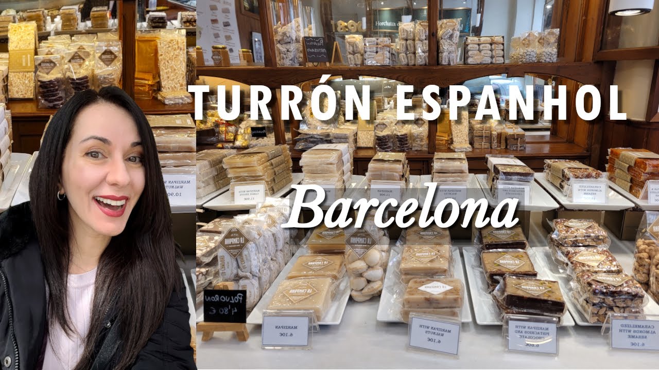 Turrón (torrone), um dos doces mais típicos da Espanha │GASTRONOMIA - ESPANHA