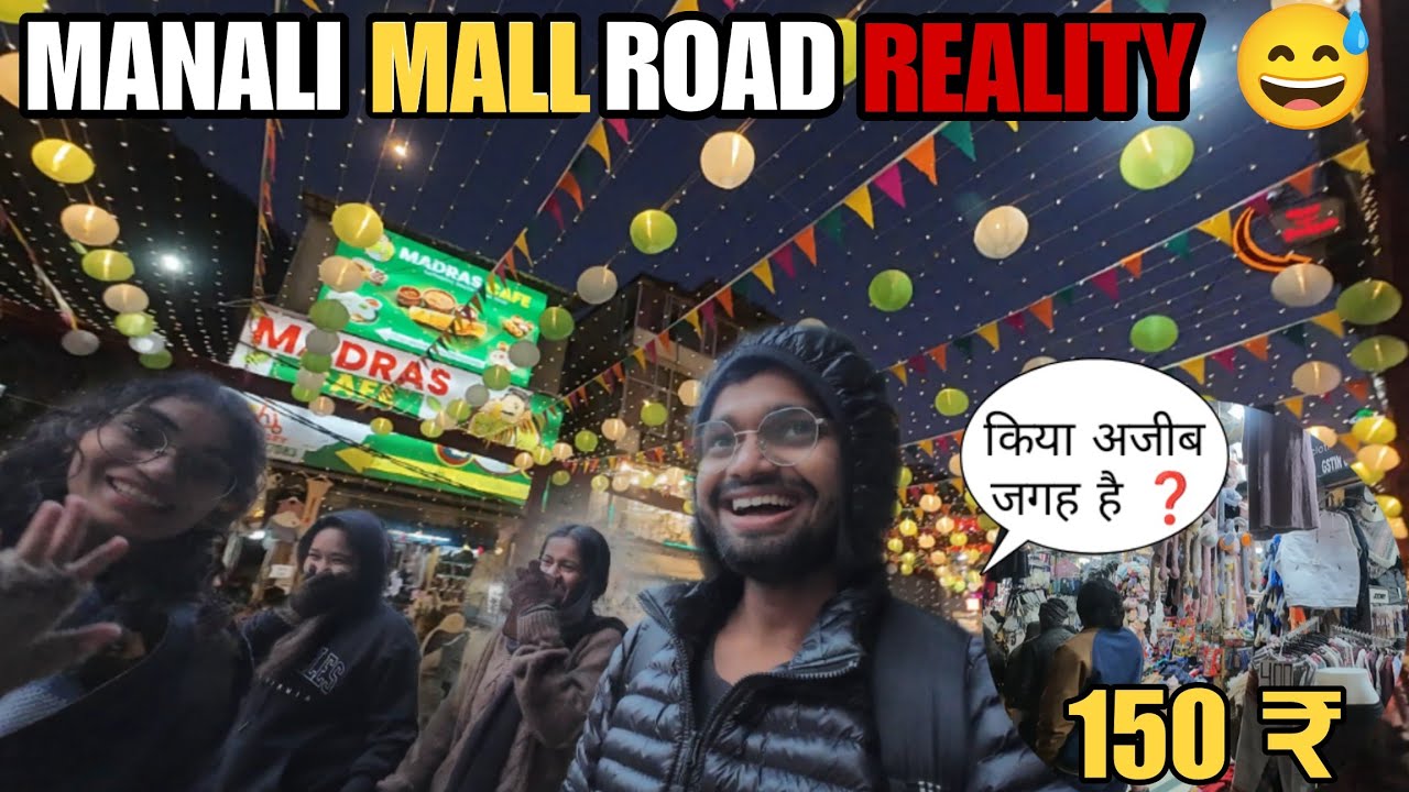 Manali Mall Road Ghoom Kar Dimag Hil Gaya 😅ll 