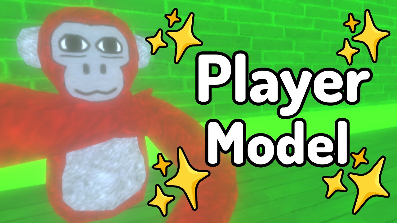 How to add a Player Model to your gorilla tag fan game!