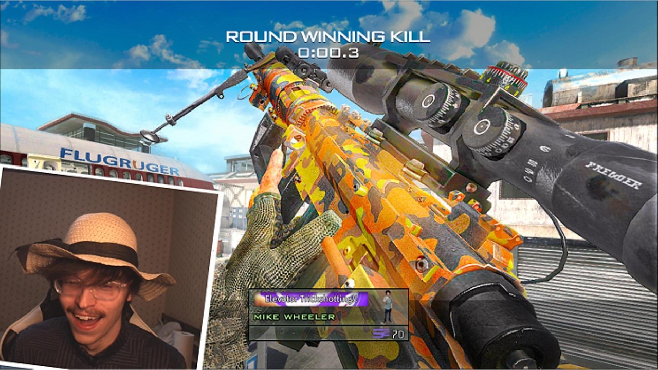 ELEVATOR TRICKSHOTTING ON MW2/MW3 REMASTERED ft. Mike Wheeler (5 SHOTS) |HMW TRICKSHOTTING