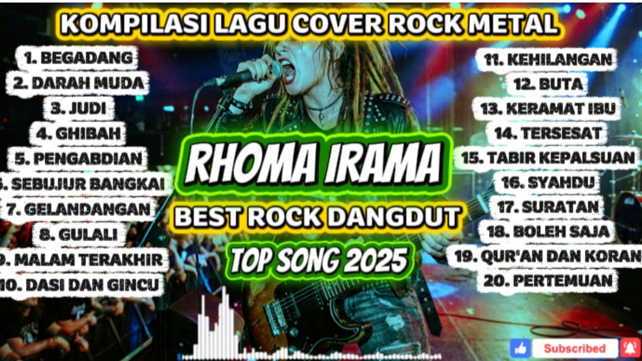 DANGDUT RASA METALLICA RHOMA IRAMA COVER ROCK WAJIB NONTON SECADAS IN #dangdutrock #rhomairama