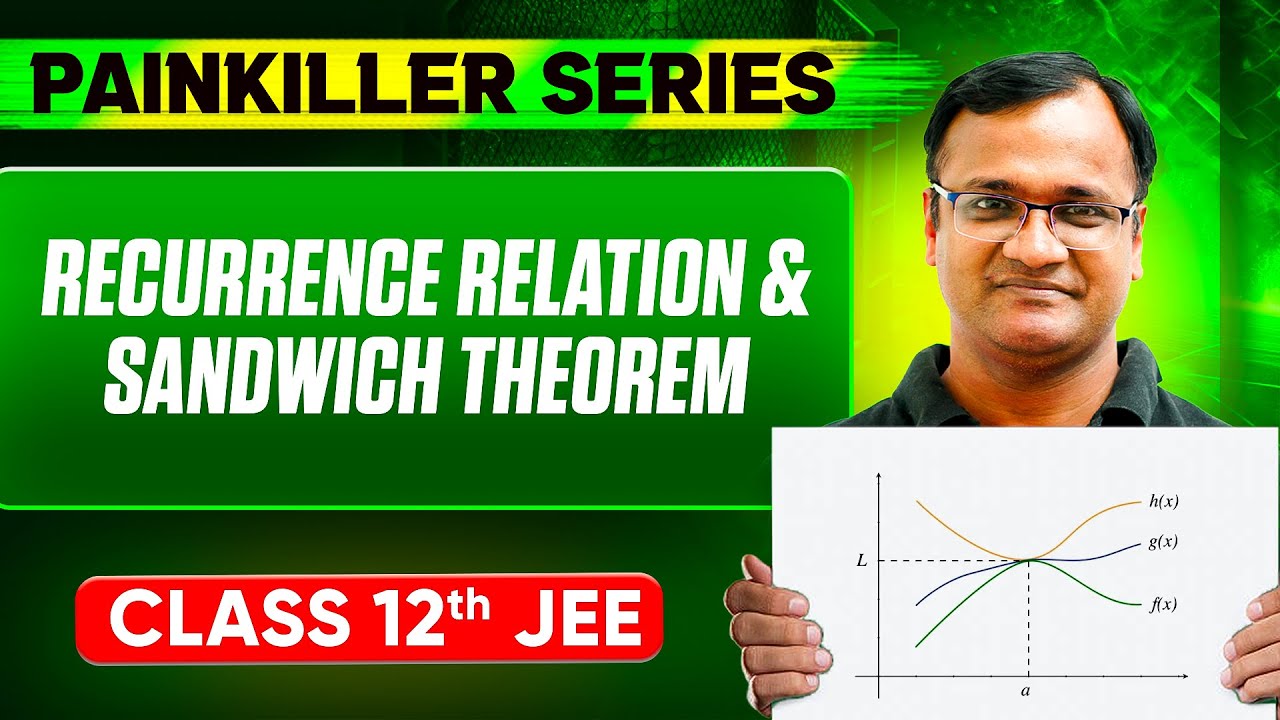 RECURRENCE RELATION & SANDWICH THEOREM || Basic to Advanced || Class 12th JEE