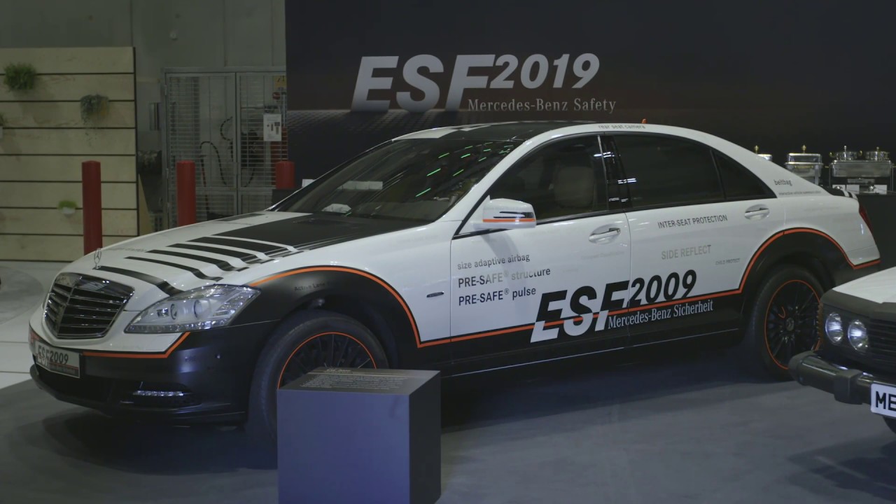 Mercedes-Benz ESF 2019 TecDay - ESF vehicles of the 1970s to 2009