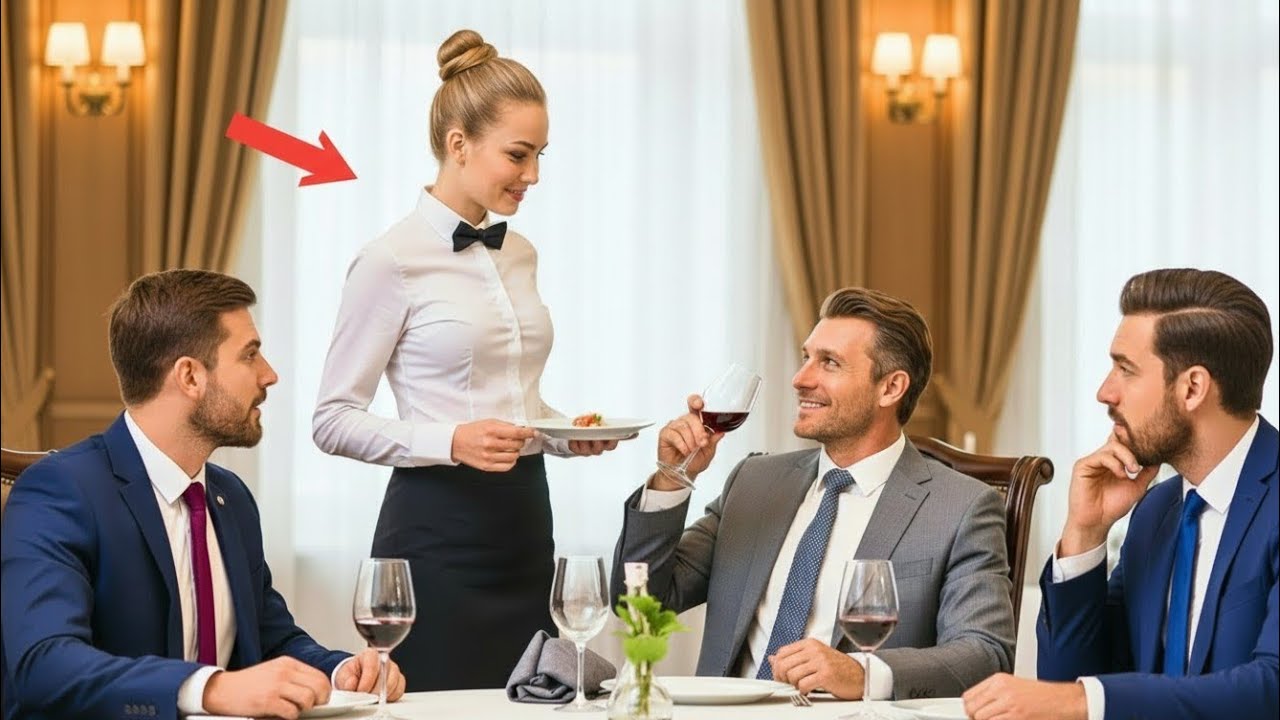She Was Just a Waitress — Until a Billionaire Asked Her One Question