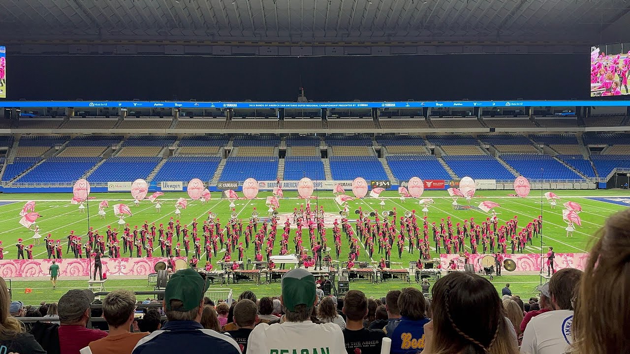 2023 Claudia Taylor Johnson High School Marching Band “Flamingo” San Antonio BOA Prelims