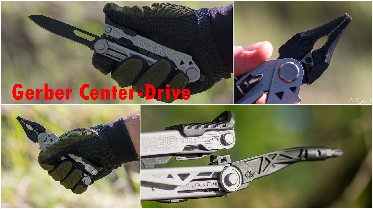 Обзор мультитула Gerber Center-Drive, 30 001193 Multitool