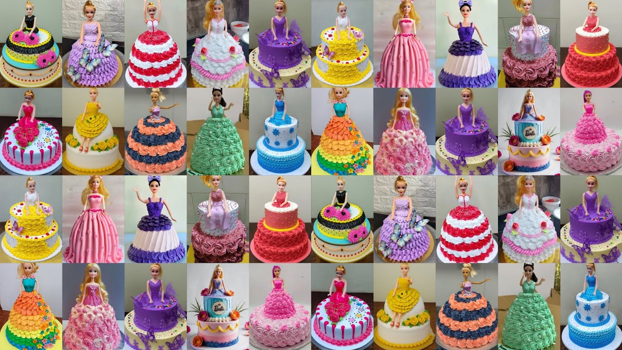 🌈💃Doll Cake Design/Doll Cake/Beautiful Cake Designs That Everyone Is Loving/Gudiya Wala Cake#gudiya