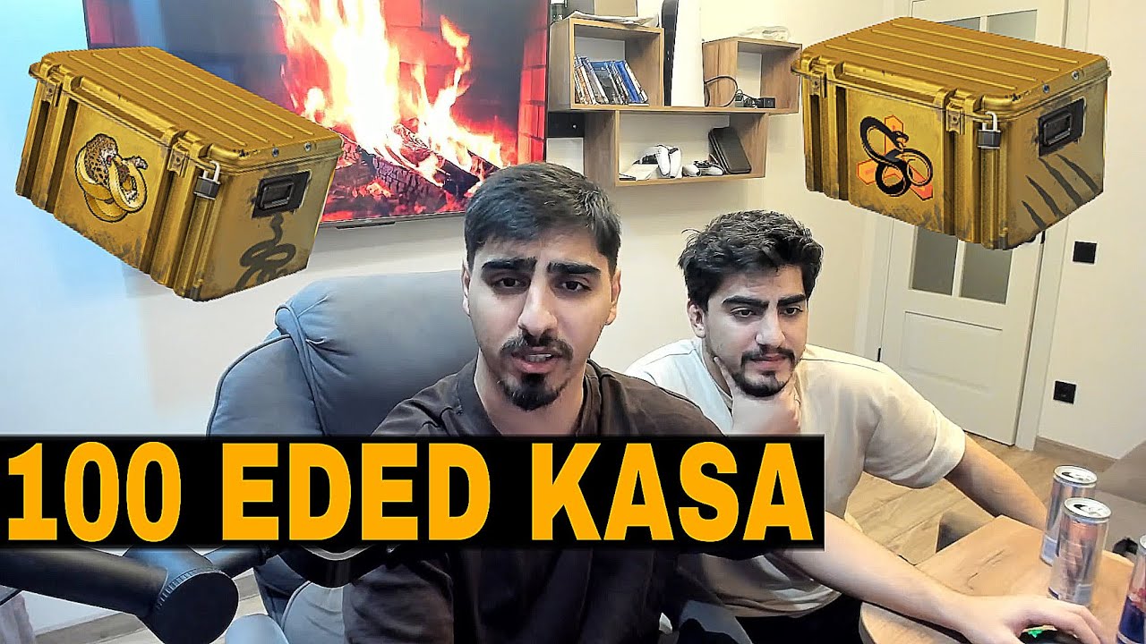 ZEVSLƏ 100 ƏDƏD KASA AÇDIĞ / CS2 / MİLLİONER OLDUĞ