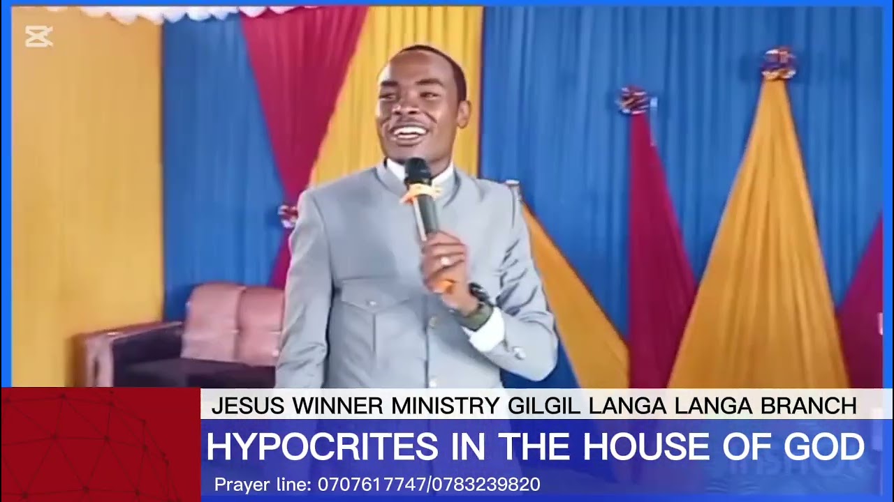 HYPOCRITES IN THE HOUSE OF GOD @JESUS Winner Langa Langa