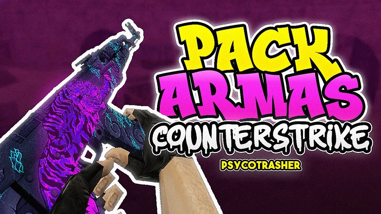 НАБОР ОРУЖИЯ ДЛЯ COUNTER STRIKE 1.6 | Модели по умолчанию БЕЗ ЗАДЕРЖЕК (2024)