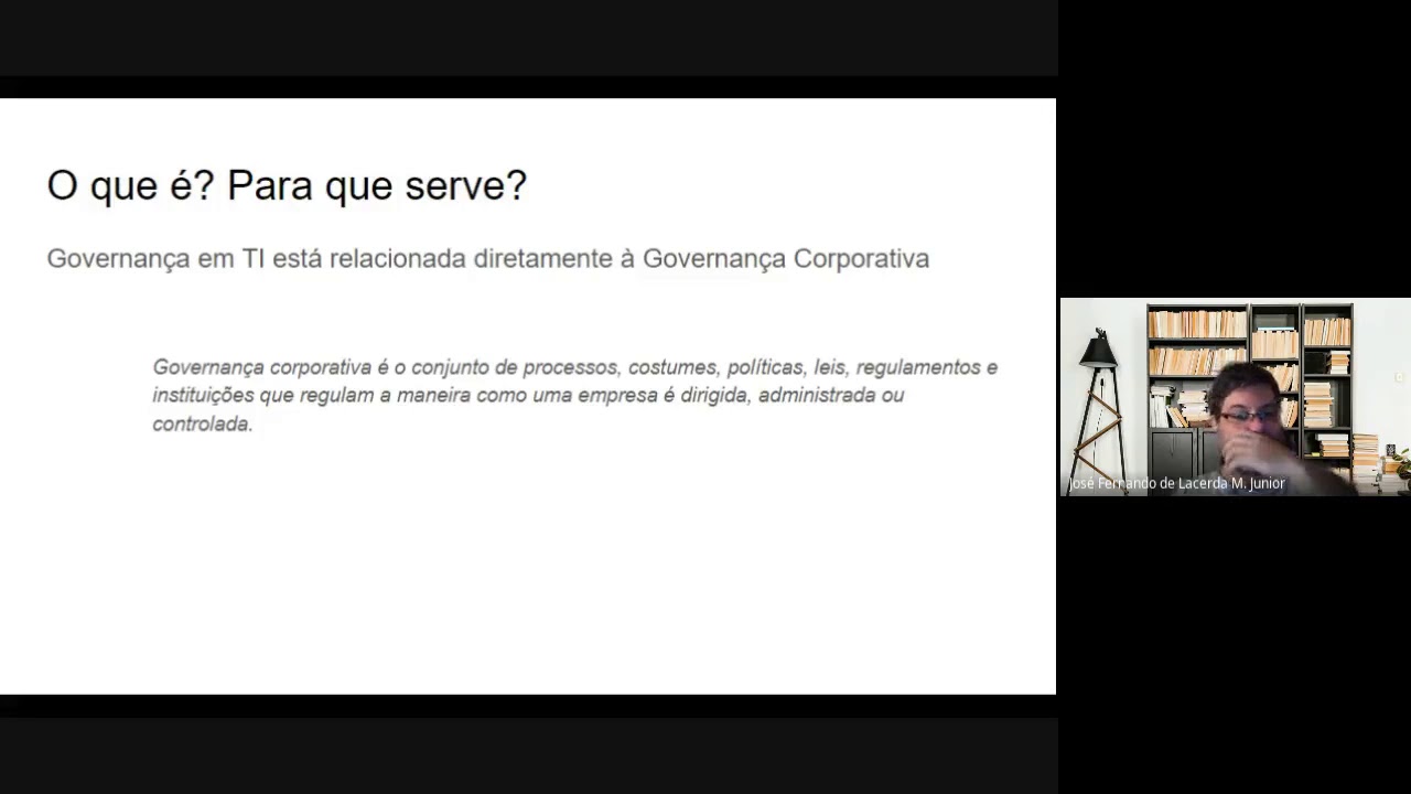 Metodologia e Padrões de Governança em TI - Aula de 04/03/2021