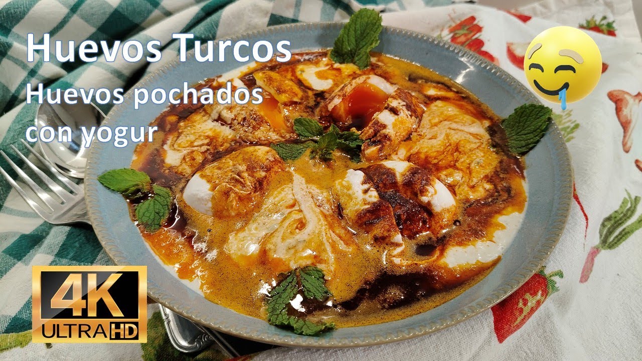 Cilbir, huevos turcos. Los famosos huevos pochados con yogur