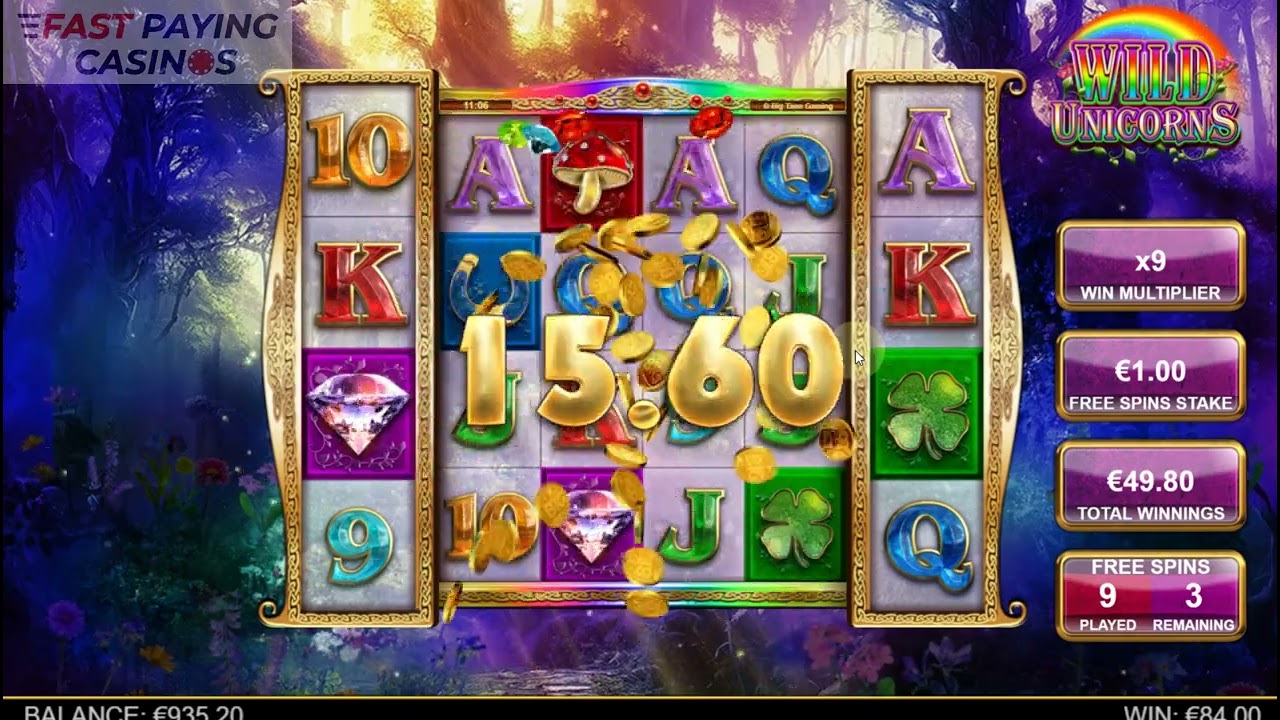 WILD UNICORNS Slot by Big Time Gaming - New 4096 Way Game Preview