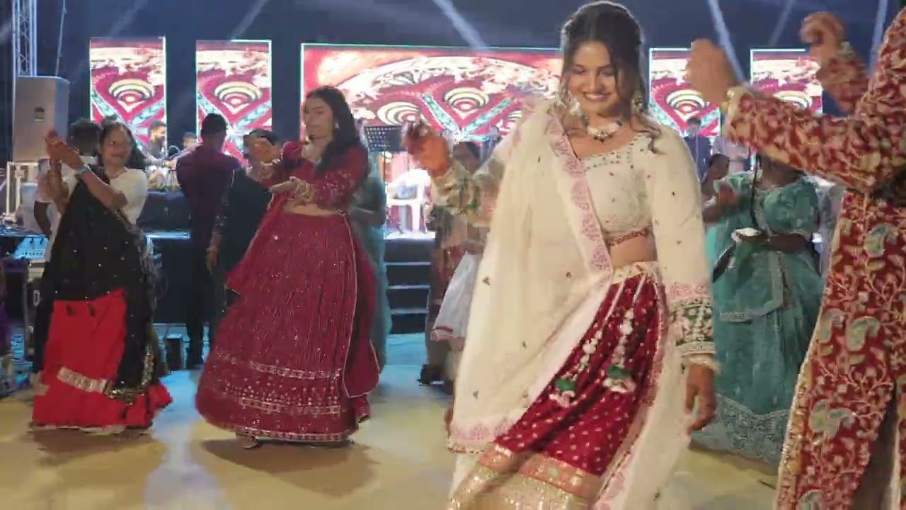 Himansu and Khushbu Garba Night