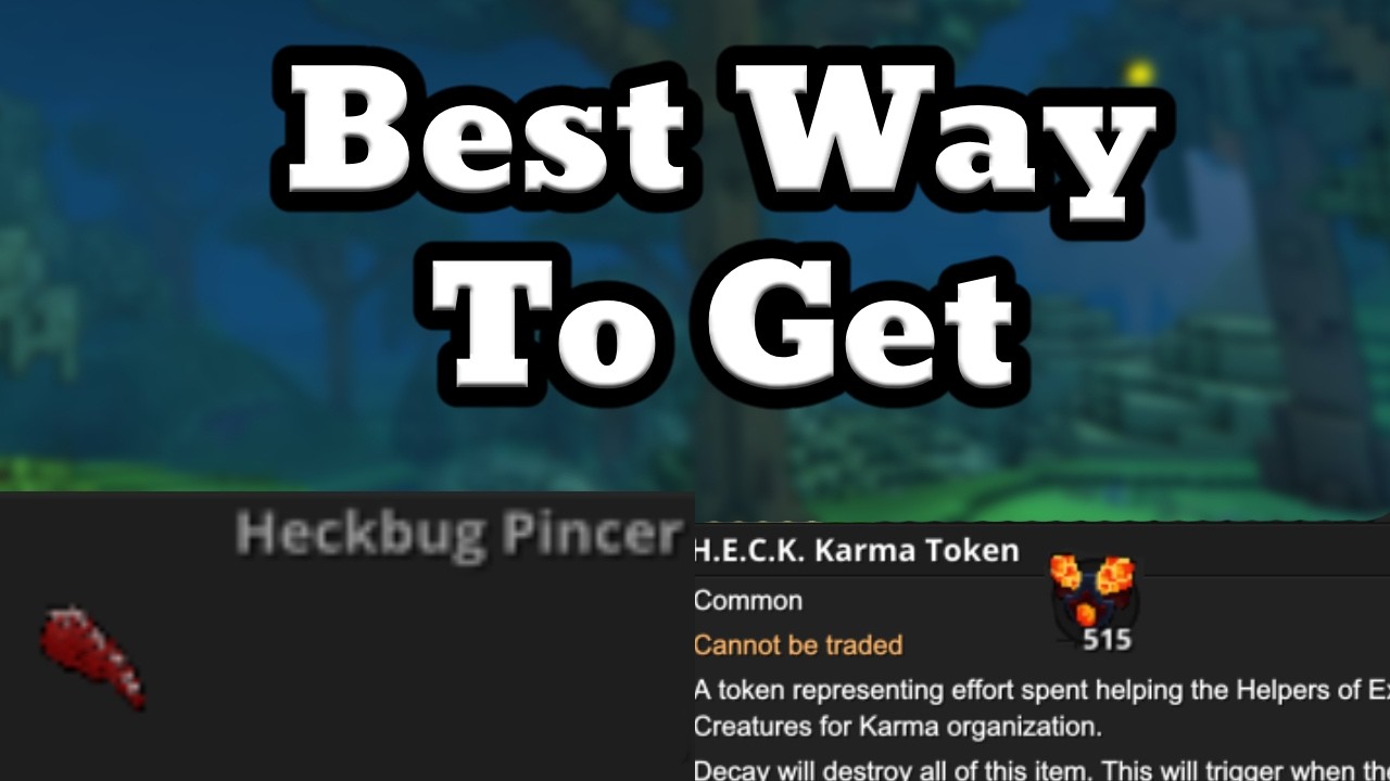 Самый быстрый способ получить жетоны кармы и клещи в событии Heckbug Event Trove 2026.