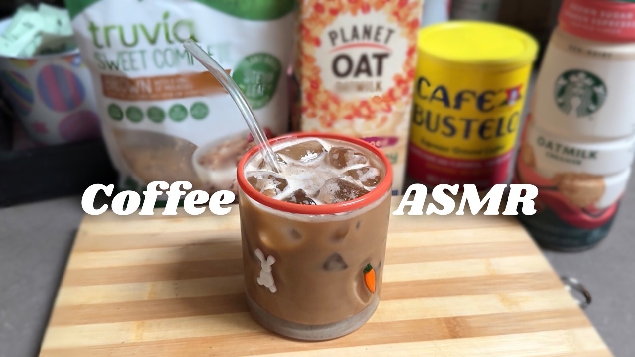 ASMR Make a Coffee with Me ☕️ lofi Whispers and Sounds
