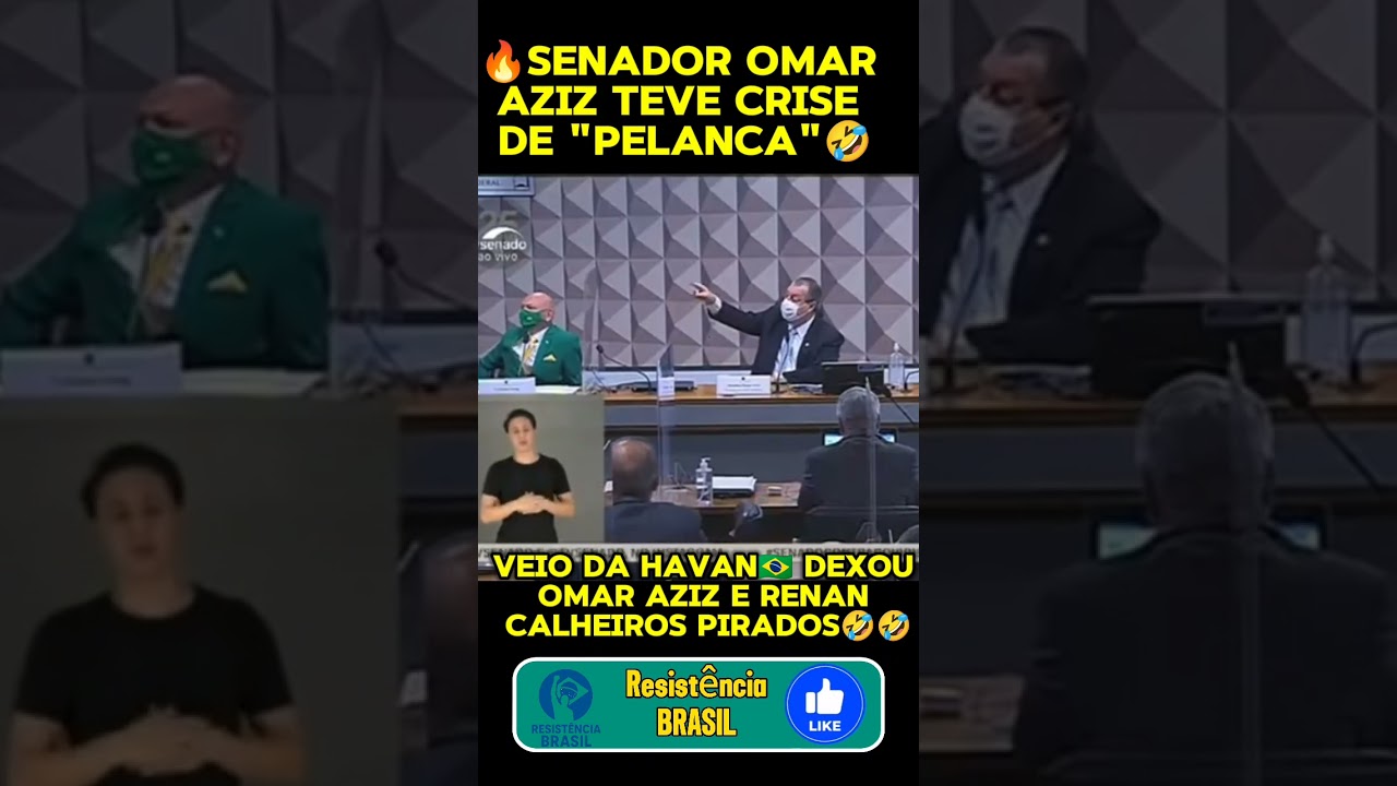 🔥SENADORA OMAR AZIZ TEVE CRISE DE 
