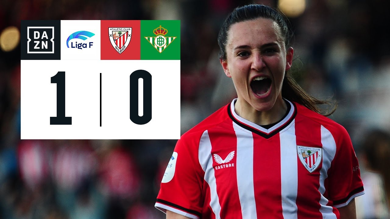 Athletic Club vs Real Betis Féminas (1-0) | Resumen y goles | Highlights Liga F